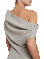 Debra Cotton-Blend Bouclè Top