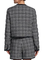 Eliadi Tweed Down Jacket