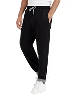 French Terry Double Cloth Trousers with Crête Detail