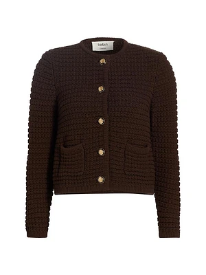 Gaspard Cotton-Blend Knit Cardigan