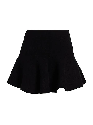 Mapache Flare Miniskirt