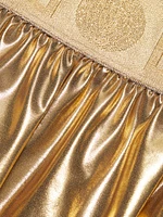 Metallic Greek Key Swimshorts
