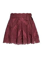 Shayda Rochelle Lace Miniskirt