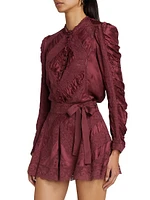 Shayda Rochelle Lace Miniskirt
