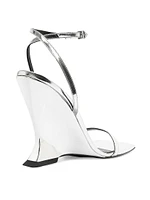 Siena 115MM Metallic Patent Leather Sandals