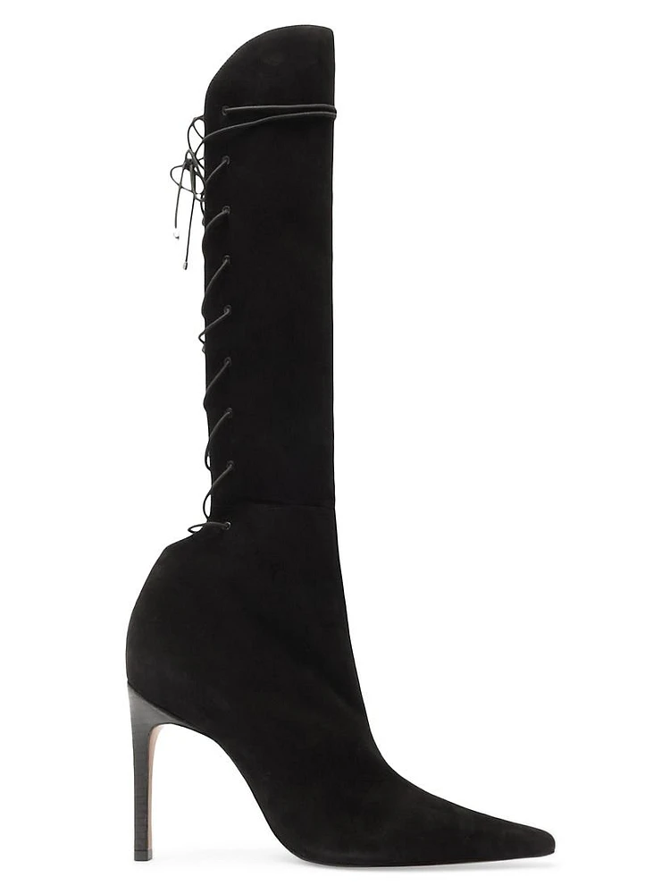 Gwen 105MM Suede Knee-High Boots