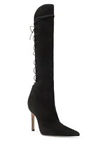 Gwen 105MM Suede Knee-High Boots