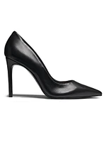Lou 100MM Leather Stiletto Pumps
