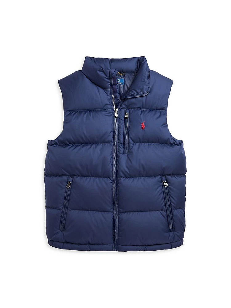 Little Boy's & Puffer Down Vest