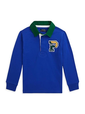 Little Boy's & Varsity Rugby Polo Shirt