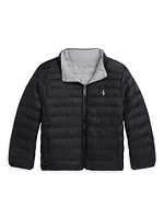 Little Boy's Reversible Puffer Jacket