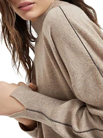 Cashmere Mock Neck Sweater