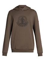 Logo Cotton Long-Sleeve Hoodie