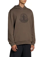 Logo Cotton Long-Sleeve Hoodie