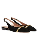 Jama Suede Slingback Flats