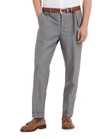 Virgin Wool and Silk Lightweight Hopsack Formal Fit Trousers