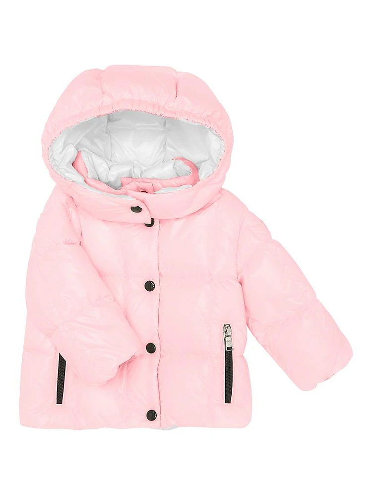 Baby Girl's & Little Parana Hooded Nylon Down Jacket