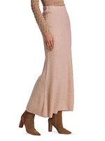 Cashmere-Wool Maxi Skirt