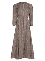 Marielle Gingham Maxi Dress