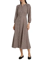 Marielle Gingham Maxi Dress