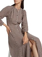 Marielle Gingham Maxi Dress