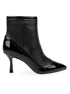 Ember 75MM Leather Ankle Booties