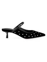Edith 45MM Suede Pumps