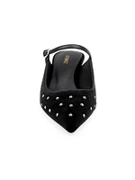 Edith 45MM Suede Pumps