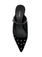 Edith 45MM Suede Pumps