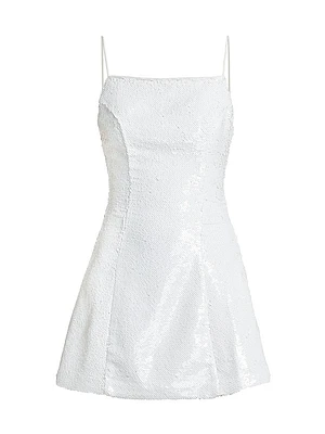 Kiara Sequin Sleeveless Minidress