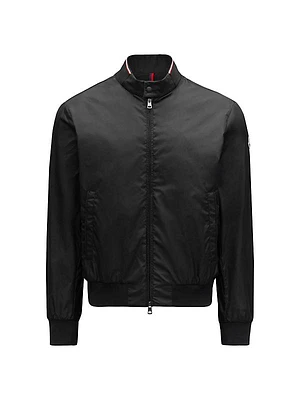 Reppe Zip-Up Bomber Jacket