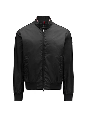 Reppe Zip-Up Bomber Jacket