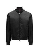 Reppe Zip-Up Bomber Jacket