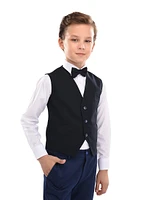 Little Boy's & Benito Vest Outfit