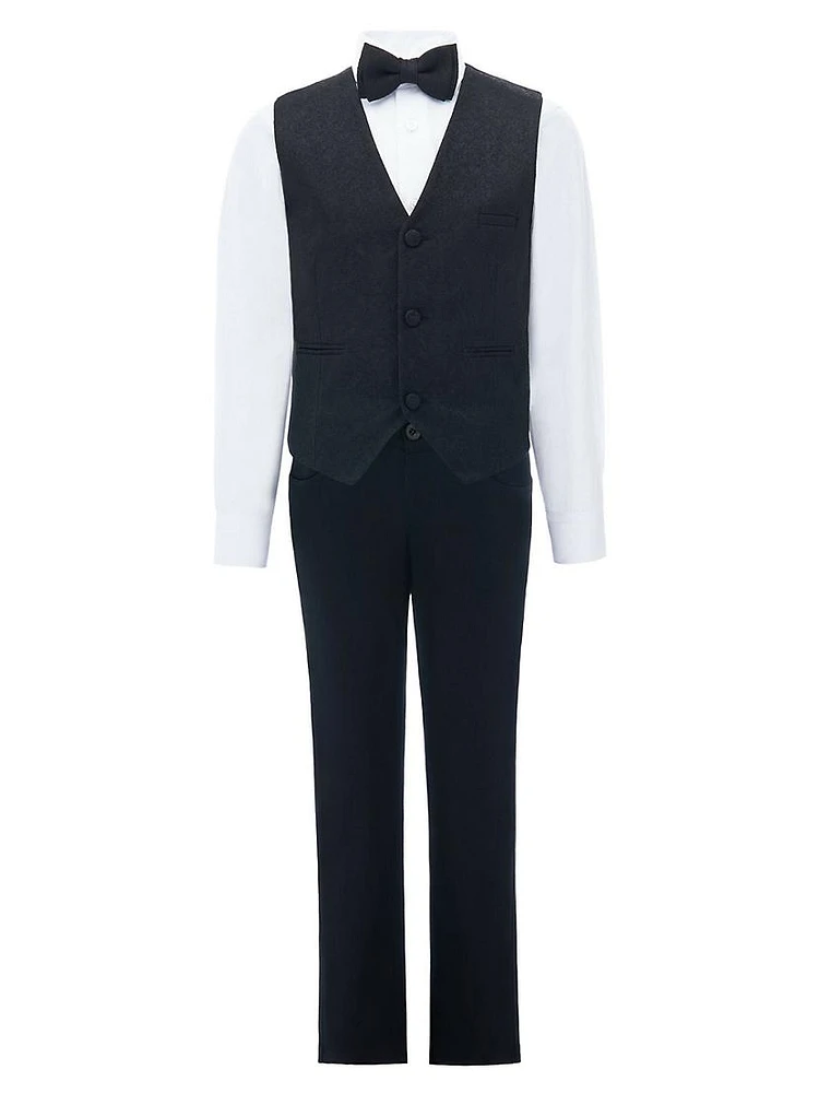 Little Boy's & Zenon Vest Outfit