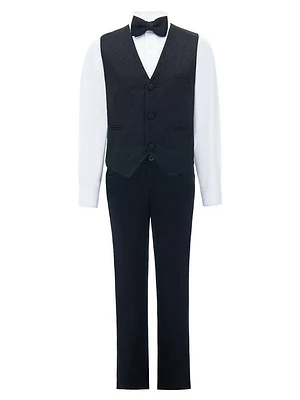 Little Boy's & Zenon Vest Outfit
