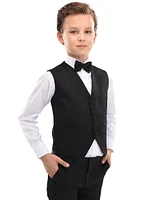 Little Boy's & Zenon Vest Outfit