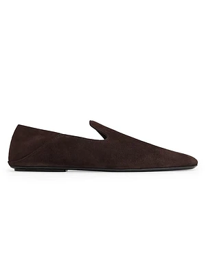 Suede Ballet Flats