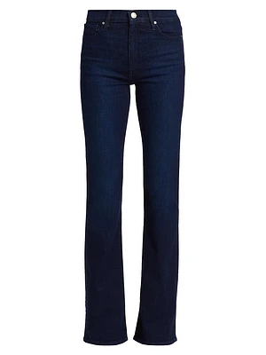 Barbara Mid-Rise Stretch Flare Jeans