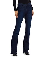 Barbara Mid-Rise Stretch Flare Jeans