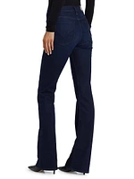 Barbara Mid-Rise Stretch Flare Jeans