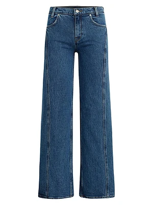 Lexi Seamed Straight Jeans