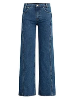 Lexi Seamed Straight Jeans