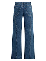 Lexi Seamed Straight Jeans