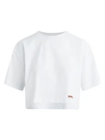 Forward Seam Crop T-Shirt