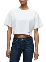 Forward Seam Crop T-Shirt