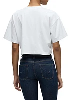 Forward Seam Crop T-Shirt