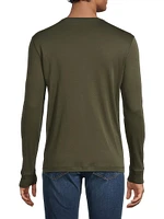 Soft Touch Interlock Henley Shirt