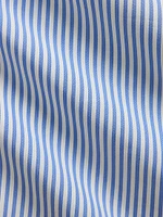 Bengal Striped Cotton Poplin Button-Front Shirt