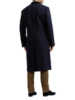 Kent Wool-Cashmere Double-Breasted Coat